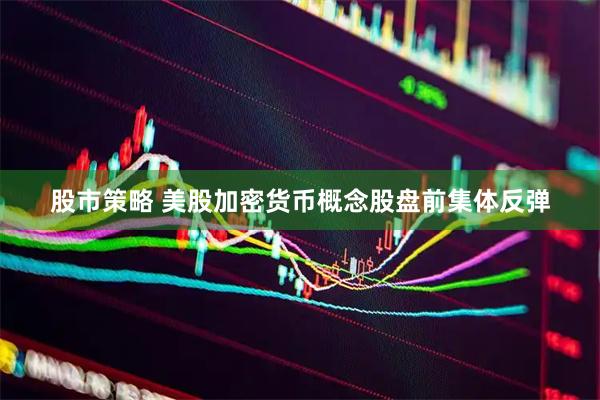股市策略 美股加密货币概念股盘前集体反弹