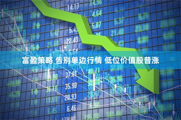 富盈策略 告别单边行情 低位价值股普涨