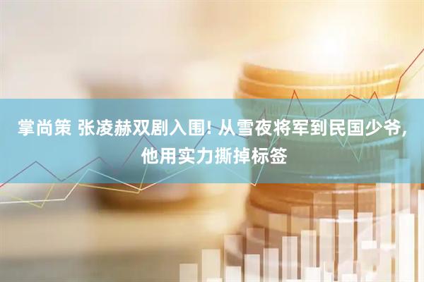 掌尚策 张凌赫双剧入围! 从雪夜将军到民国少爷, 他用实力撕掉标签